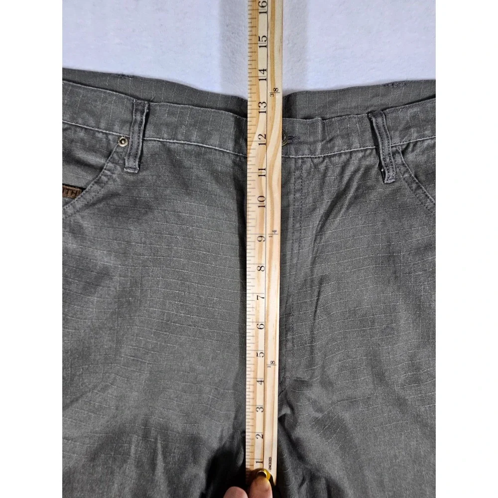 Big Smith Mens Olive Green Ripstop Carpenter Work Shorts Size 40 H57125WGOD